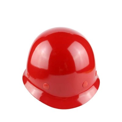 圆盔式玻璃钢安全帽 HD-HT01